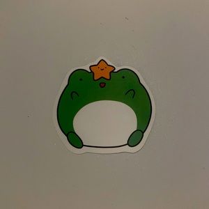 Frog Star Sticker ⭐️